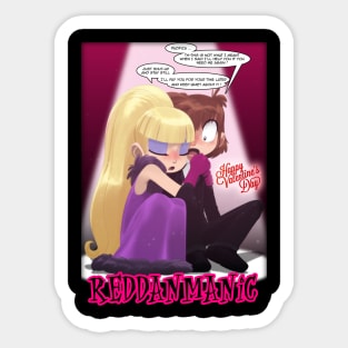 Gravity Falls - Pacifica X Dipper Sticker